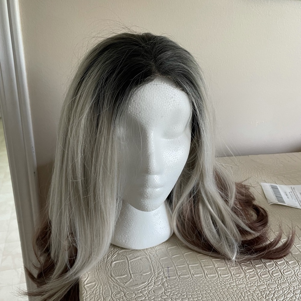 Authentic real human hair Pre-Cut Lace Front Wig.